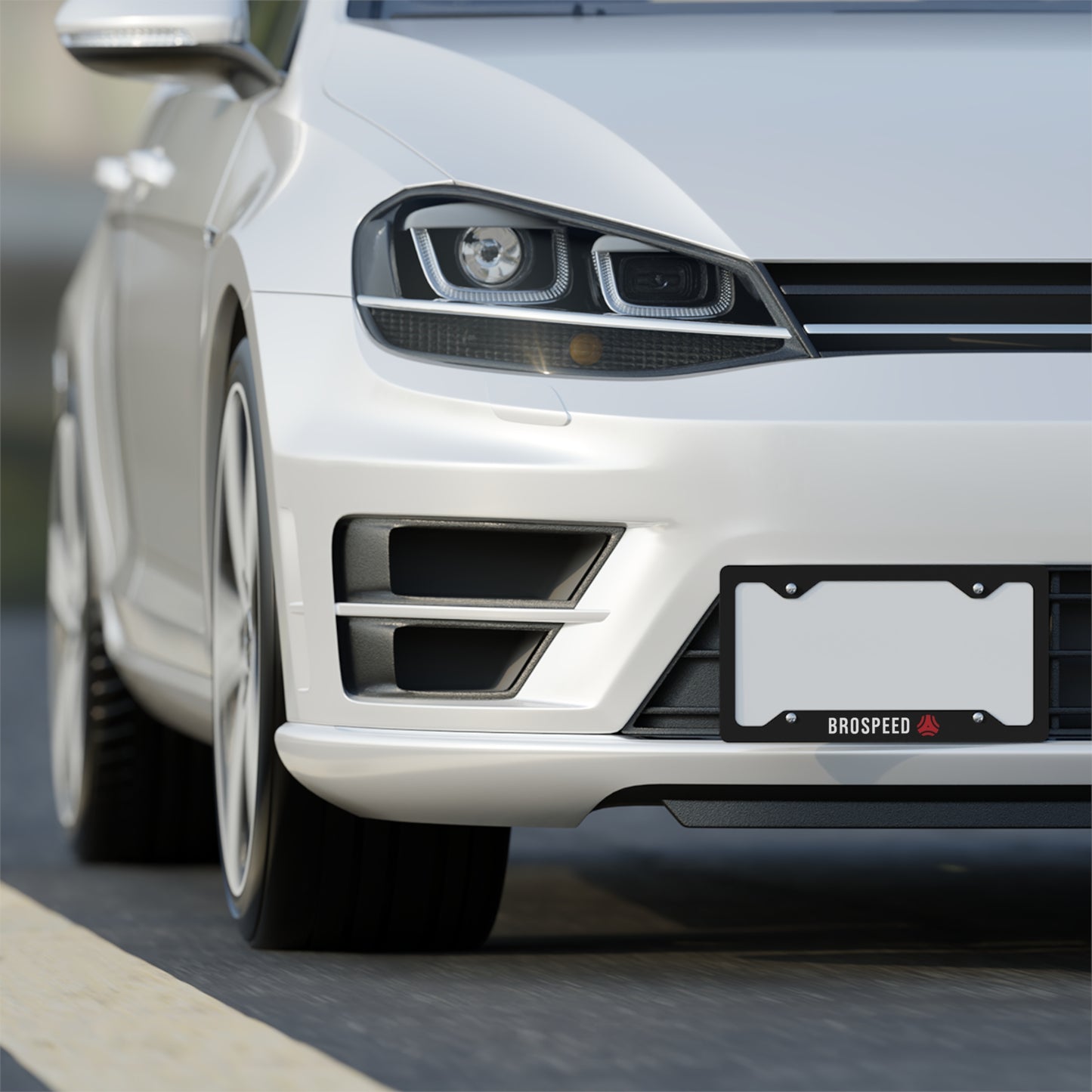 BROSPEED License Plate Frame