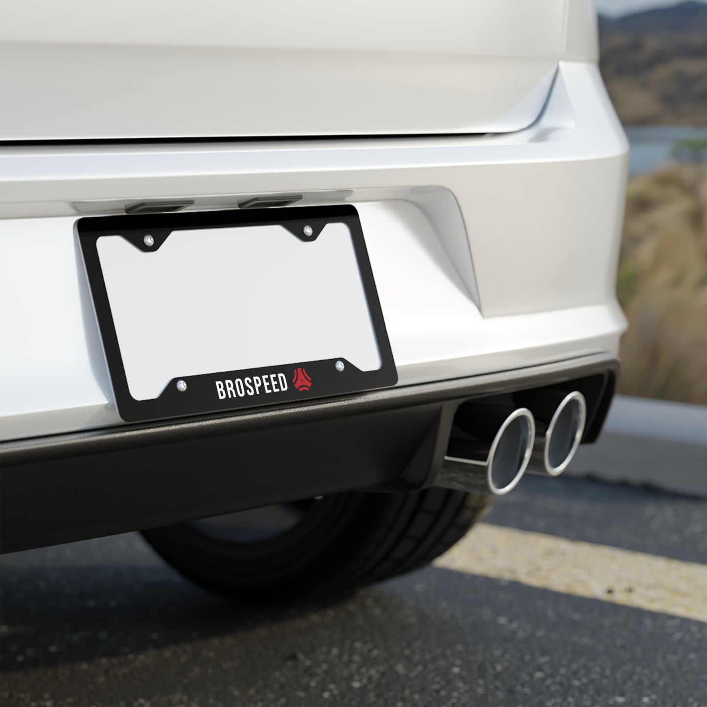 BROSPEED License Plate Frame